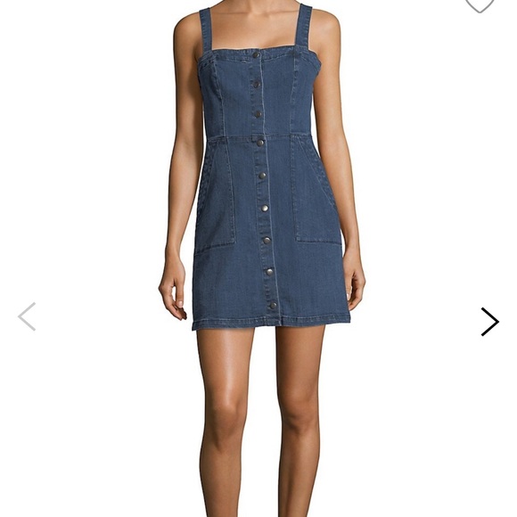 Highline Collective Denim Fit-and-Flare Dress - Picture 7 of 7